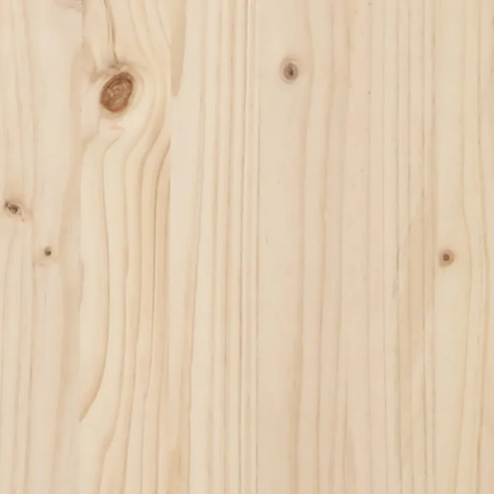 vidaXL Camas Y Accesorios-Estructura de cama sin colchón madera maciza de pino 90x200 cm