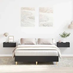 vidaXL Estructura de cama sin colchón negra 120x200 cm Negro Best