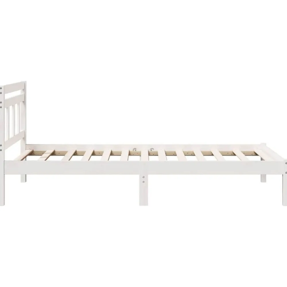 vidaXL Camas Y Accesorios-Estructura de cama 80 x 200 cm Madera de pino macizo