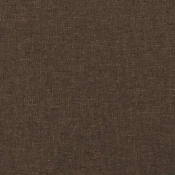 vidaXL Estructura de cama sin colchón tela marrón oscuro 80x200 cm Marrón oscuro Outlet