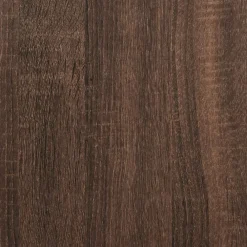 vidaXL Estructura de cama con cajón Roble marrón 200 x 200 cm Roble marrón Outlet