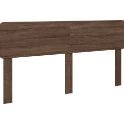 vidaXL Estructura de cama con cajón Roble marrón 200 x 200 cm Roble marrón Outlet