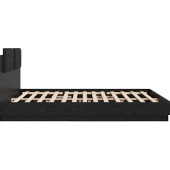 vidaXL Camas Y Accesorios-Estructura de cama con cabecero 200 x 200 cm