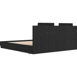 vidaXL Camas Y Accesorios-Estructura de cama con cabecero 200 x 200 cm