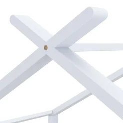 Niños vidaXL Mobiliario Para Bebés Y Niños Pequeños-Estructura de cama infantil madera maciza pino 70x140 cm