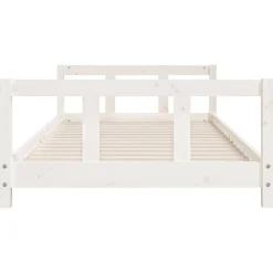Niños vidaXL Mobiliario Para Bebés Y Niños Pequeños-Estructura de cama para niños madera de pino 90x200 cm