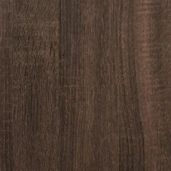 vidaXL Camas Y Accesorios-Estructura de cama sin colchón madera marrón roble 75x190 cm