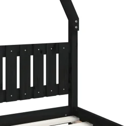 Niños vidaXL Mobiliario Para Bebés Y Niños Pequeños-Estructura de cama para niños madera de pino 80x200 cm