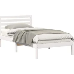 vidaXL Camas Y Accesorios-Estructura de cama 80 x 200 cm Madera de pino macizo