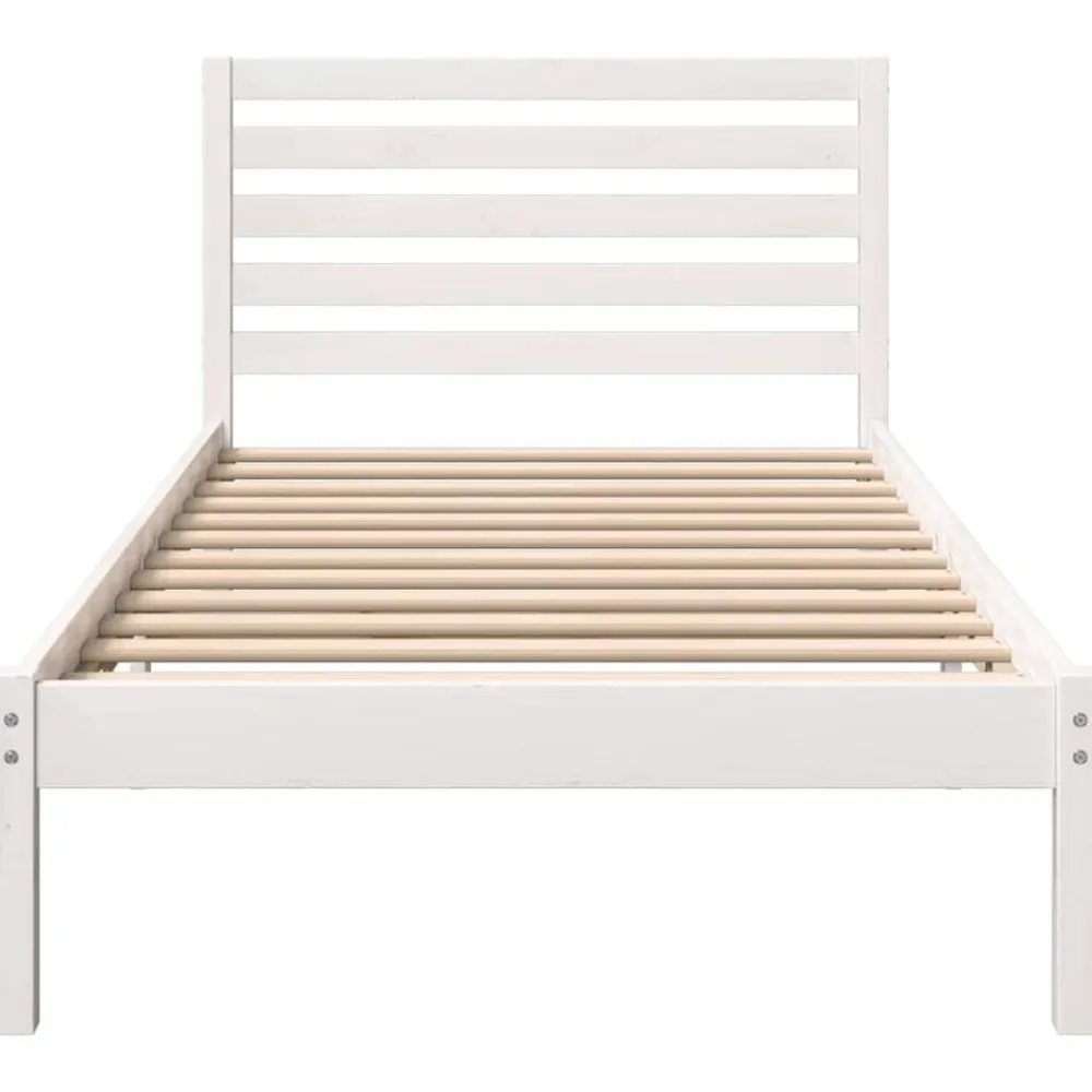 vidaXL Camas Y Accesorios-Estructura de cama 80 x 200 cm Madera de pino macizo