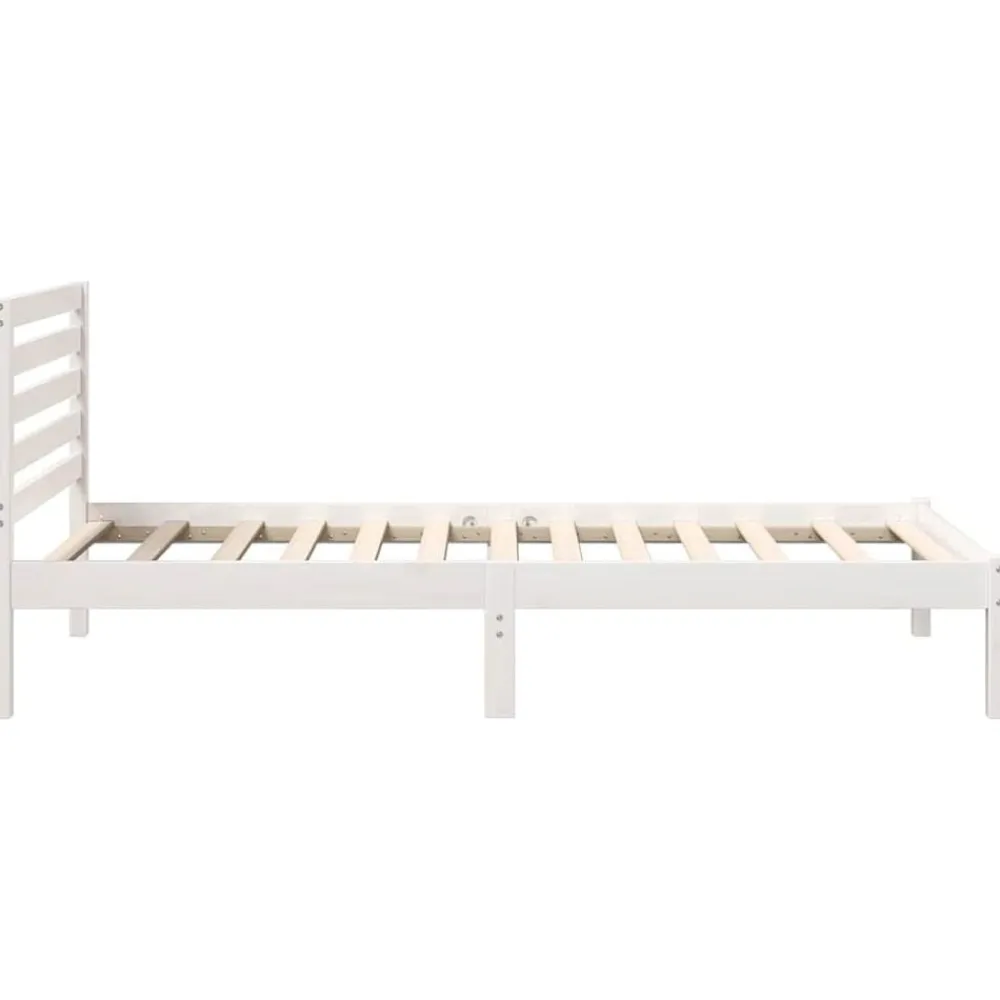 vidaXL Camas Y Accesorios-Estructura de cama 80 x 200 cm Madera de pino macizo