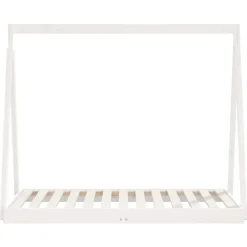 vidaXL Estructura de cama para niños madera de pino 70x140 cm Blanco Outlet