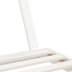 vidaXL Estructura de cama para niños madera de pino 70x140 cm Blanco Outlet