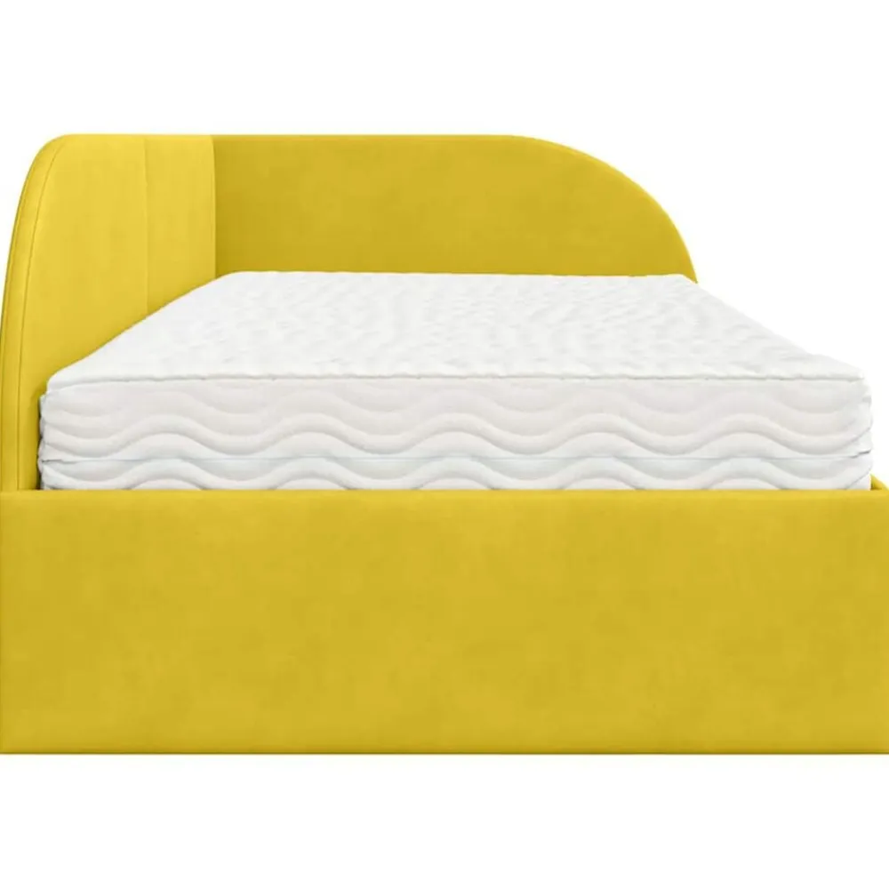 vidaXL Conjuntos De Muebles-Estructura de Cama Esquina con Colchón Manual 2 pcs