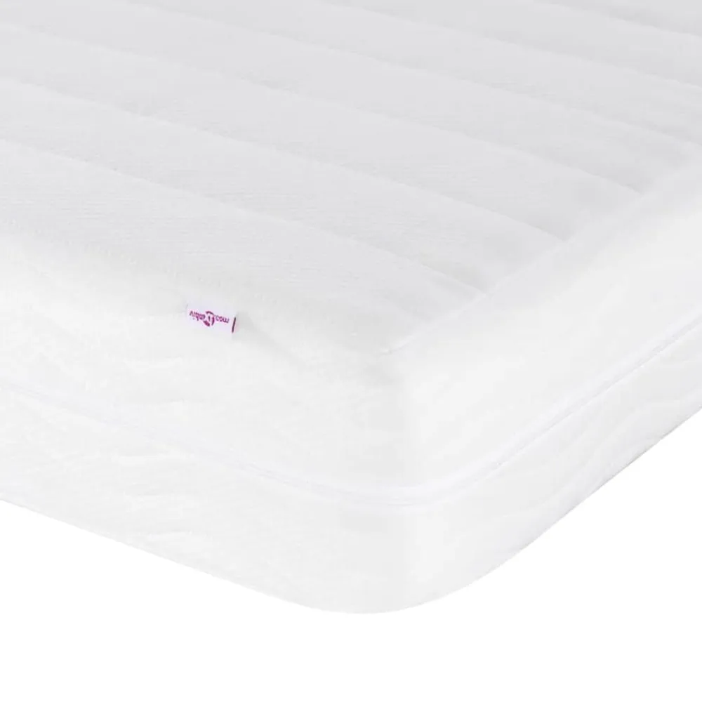 vidaXL Estructura de Cama Esquina con Colchón 2 pcs Gris Terciopelo Rosa Clearance