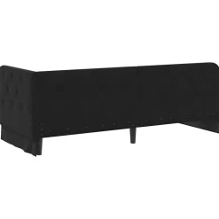 vidaXL Estructura de cama en esquina 80 x 200 cm Terciopelo Negro Online