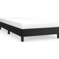 vidaXL Camas Y Accesorios-Estructura de cama sin colchón cuero sintético 80x200 cm
