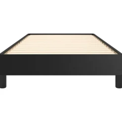 vidaXL Camas Y Accesorios-Estructura de cama sin colchón cuero sintético 80x200 cm