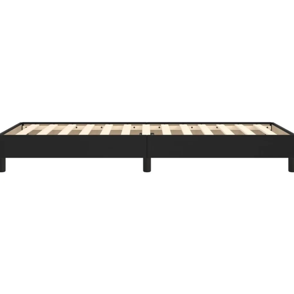 vidaXL Camas Y Accesorios-Estructura de cama sin colchón cuero sintético 80x200 cm