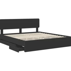 vidaXL Conjuntos De Muebles|Camas Y Accesorios-Estructura de cama 200 x 200 cm Madera de ingeniería