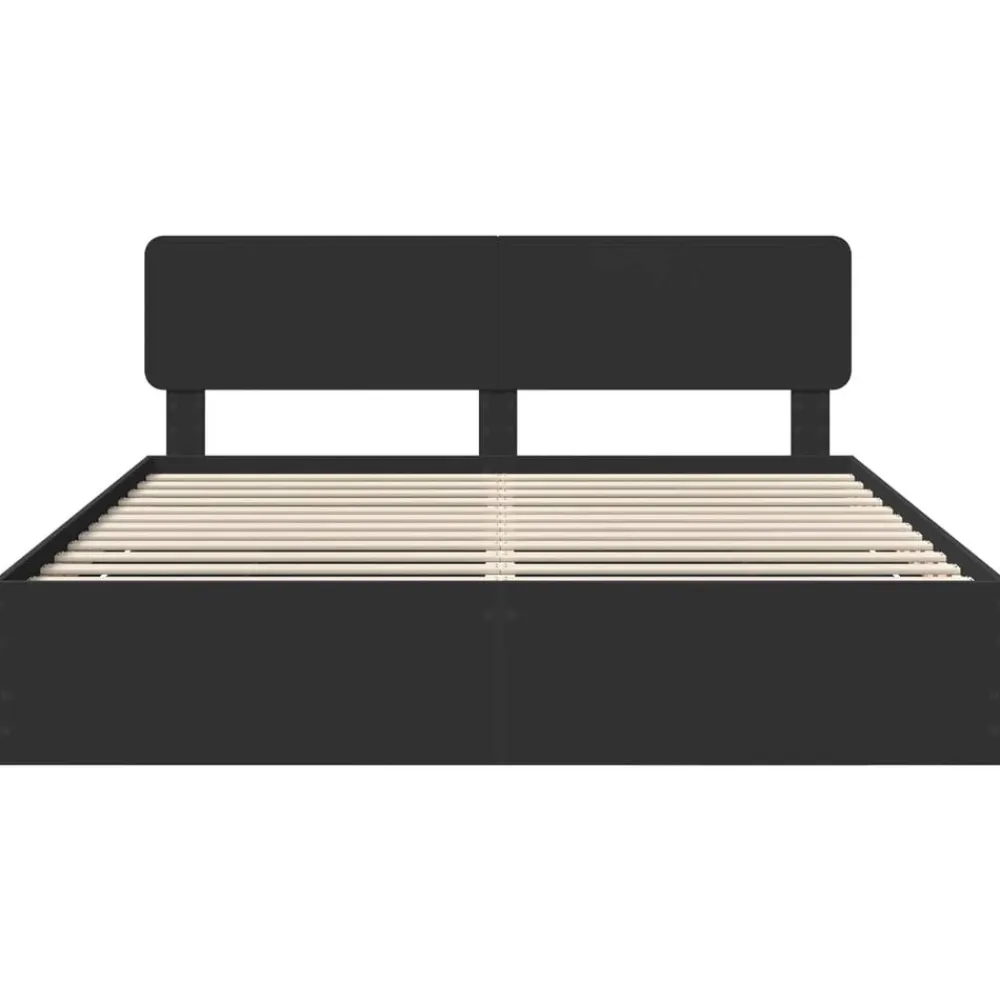 vidaXL Conjuntos De Muebles|Camas Y Accesorios-Estructura de cama 200 x 200 cm Madera de ingeniería