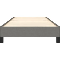 vidaXL Estructura de cama sin colchón tela 80x200 cm Gris oscuro Sale