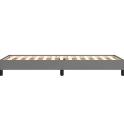 vidaXL Estructura de cama sin colchón tela 80x200 cm Gris oscuro Sale