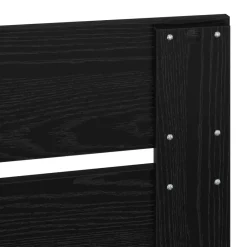 vidaXL Estructura de cama con cajón 180 x 200 cm Roble negro Clearance