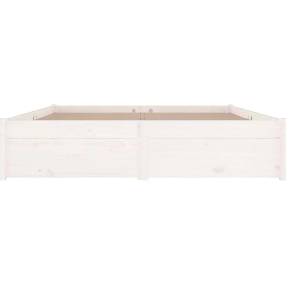 vidaXL Camas Y Accesorios-Estructura de cama con cajones 140x190 cm