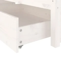 vidaXL Camas Y Accesorios-Estructura de cama con cajones 140x190 cm