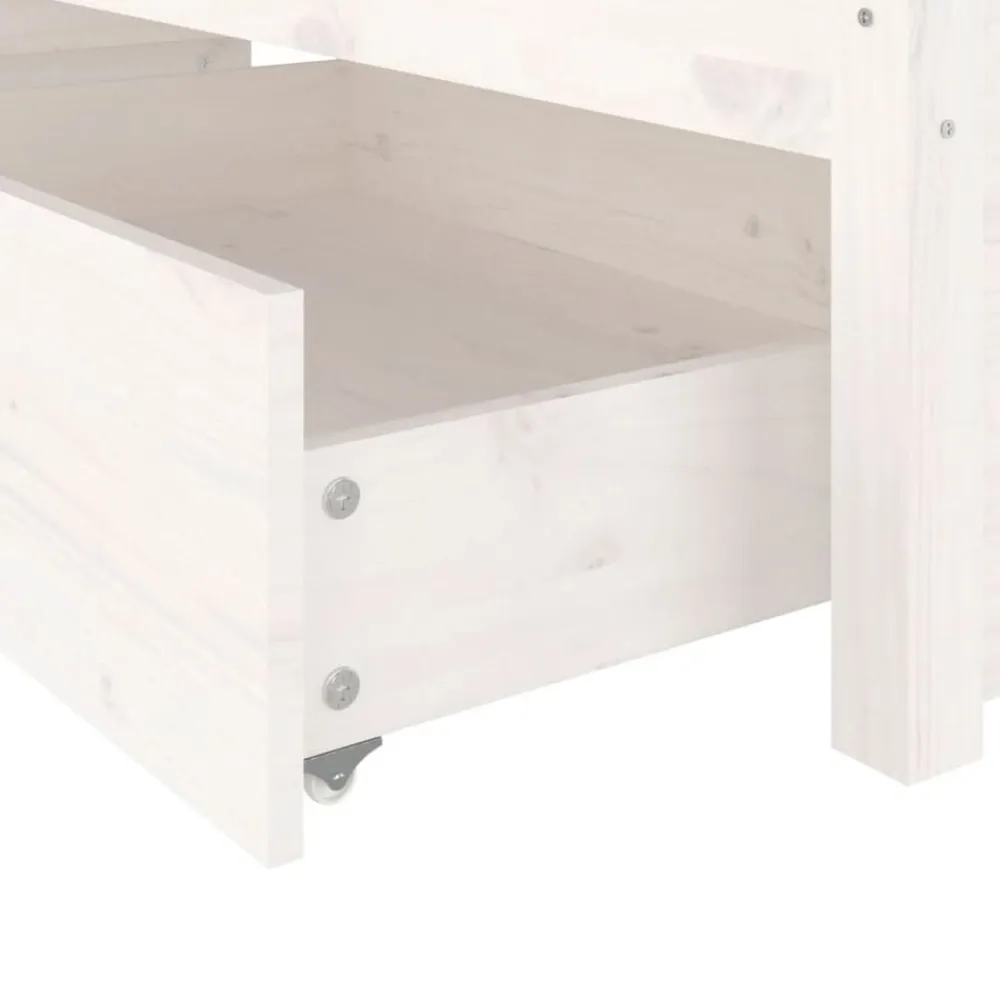 vidaXL Camas Y Accesorios-Estructura de cama con cajones 140x190 cm