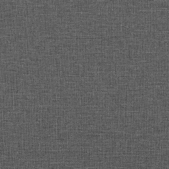 vidaXL Conjuntos De Muebles-Estructura de cama con colchón Gris oscuro 180 x 200 cm tela