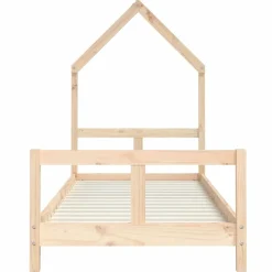 vidaXL Estructura de cama para niños madera maciza de pino 80x200 cm Natural Sale