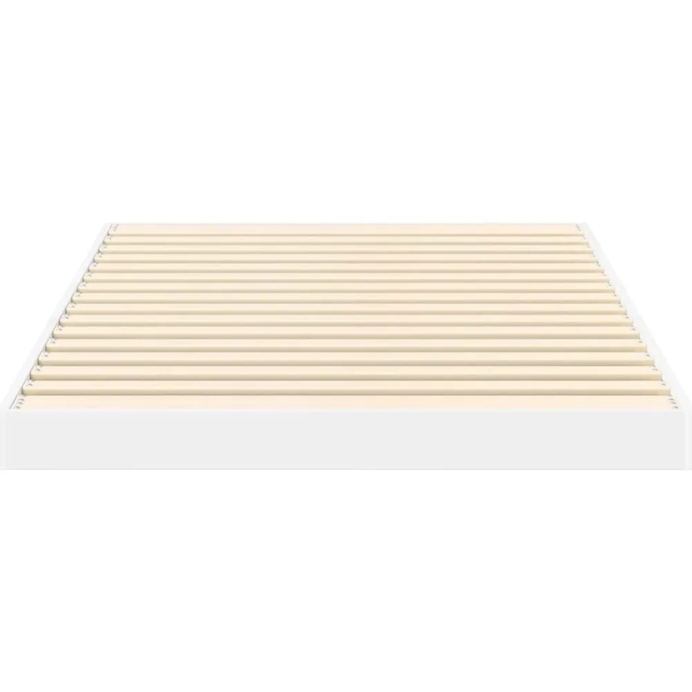 vidaXL Camas Y Accesorios-Estructura de Cama de Suelo 75 x 190 cm Madera de ingeniería