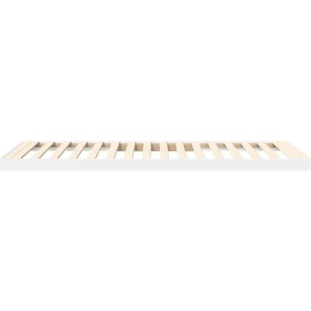 vidaXL Camas Y Accesorios-Estructura de Cama de Suelo 75 x 190 cm Madera de ingeniería