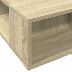 vidaXL Estructura de cama madera de ingeniería 200x200 cm Roble Sonoma Outlet