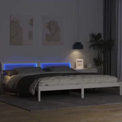 vidaXL Camas Y Accesorios-Estructura de cama 180 x 200 cm Madera de pino macizo