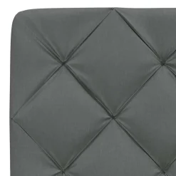 vidaXL Estructura de cama sin colchón tela 80x200 cm Gris oscuro Sale