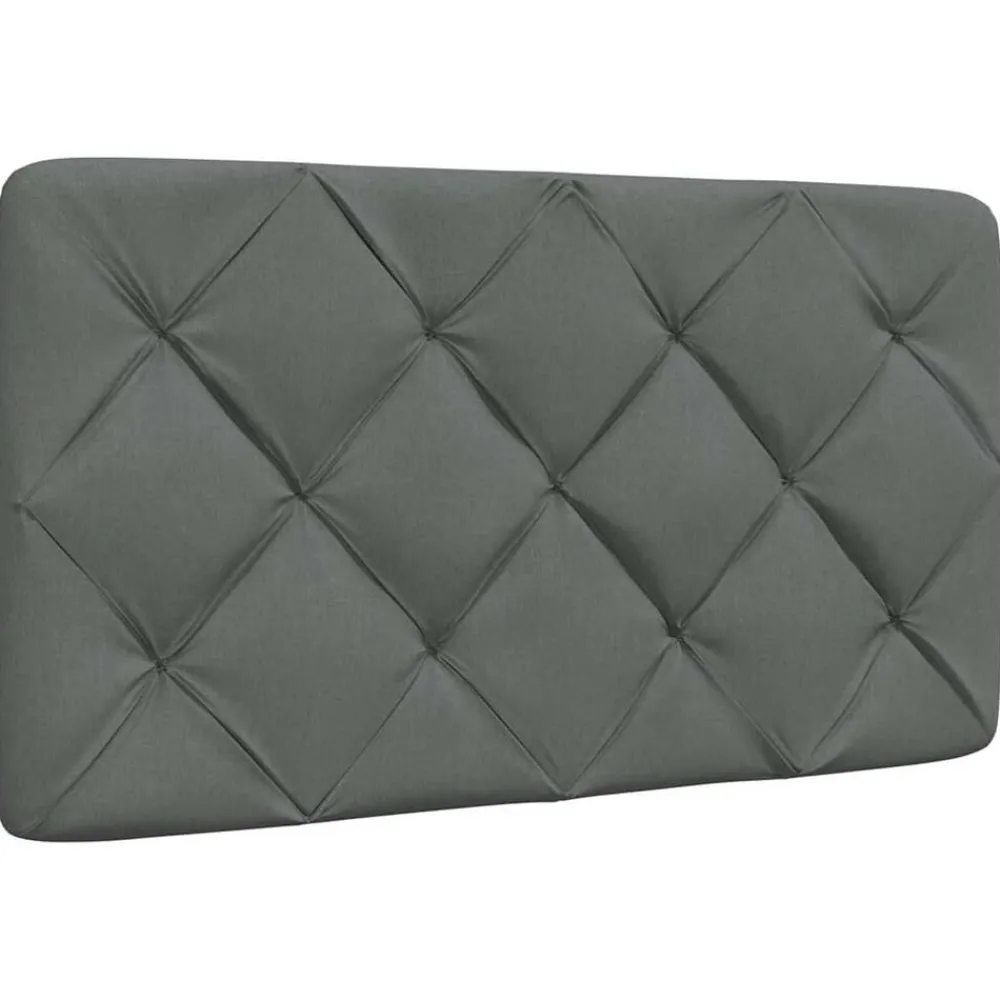 vidaXL Estructura de cama sin colchón tela 80x200 cm Gris oscuro Sale