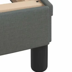 vidaXL Estructura de cama sin colchón tela 80x200 cm Gris oscuro Sale