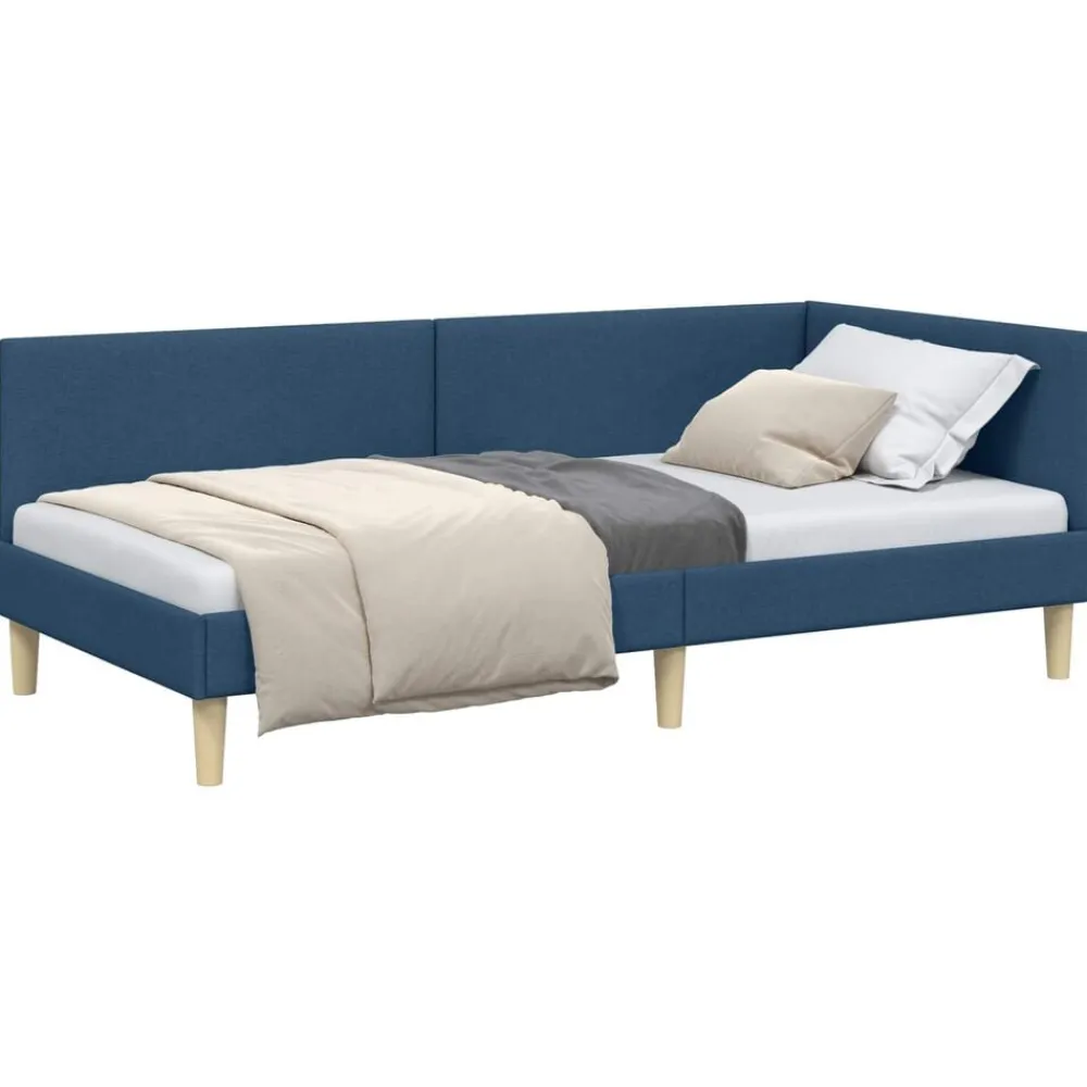 vidaXL Camas Y Accesorios-Estructura de cama en esquina con cabecera 80 cm x 200 cm
