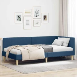 vidaXL Camas Y Accesorios-Estructura de cama en esquina con cabecera 80 cm x 200 cm