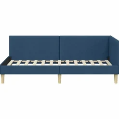vidaXL Camas Y Accesorios-Estructura de cama en esquina con cabecera 80 cm x 200 cm