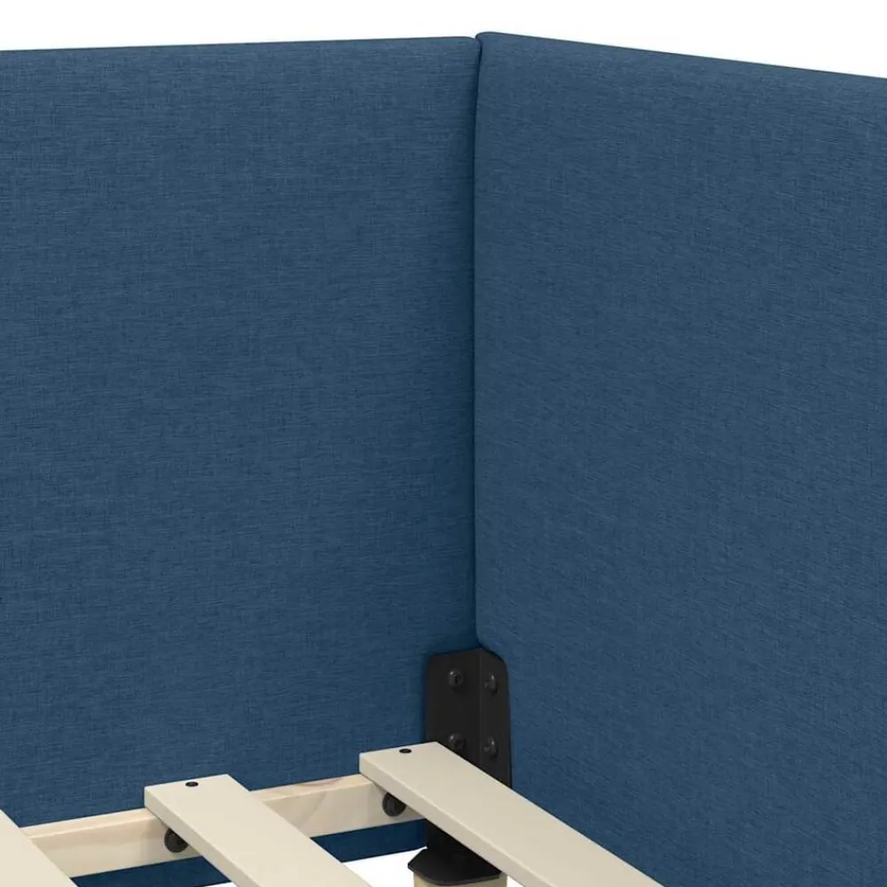 vidaXL Camas Y Accesorios-Estructura de cama en esquina con cabecera 80 cm x 200 cm