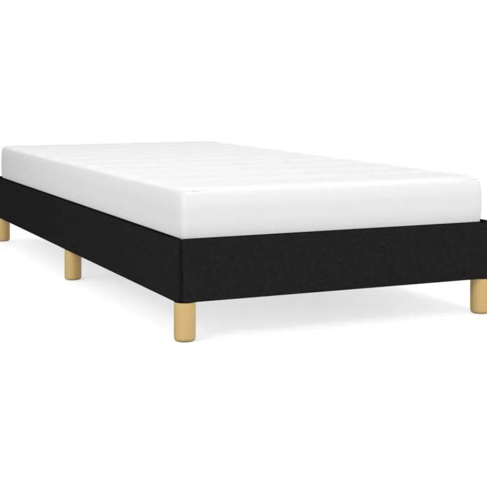 vidaXL Camas Y Accesorios-Estructura de cama sin colchón tela 80x200 cm