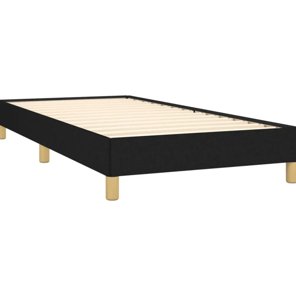 vidaXL Camas Y Accesorios-Estructura de cama sin colchón tela 80x200 cm