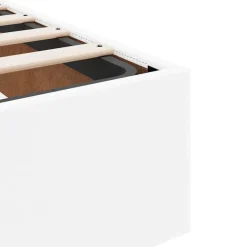 vidaXL Estructura de cama otomana sin colchón blanca 80x200 cm Blanco Discount
