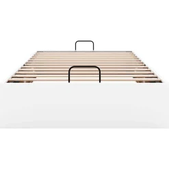vidaXL Estructura de cama otomana sin colchón blanca 80x200 cm Blanco Discount