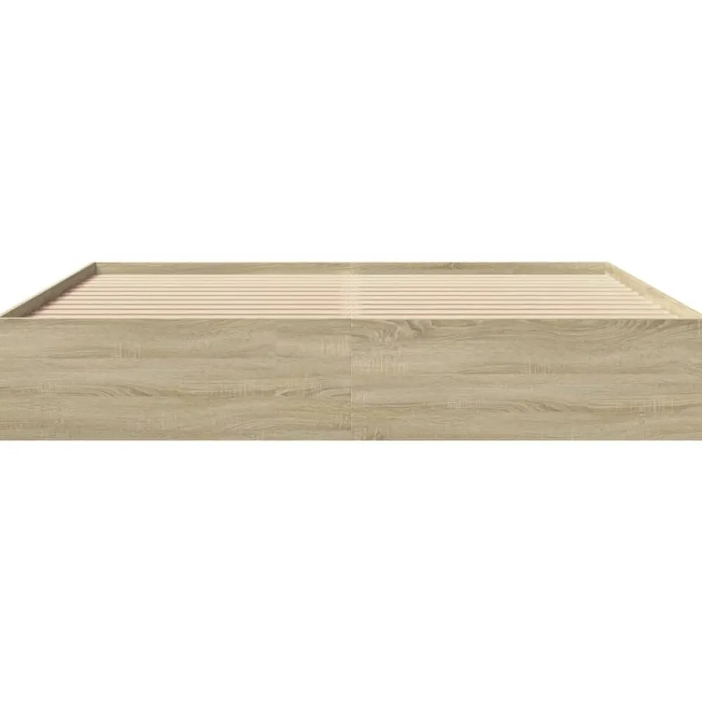 vidaXL Camas Y Accesorios-Estructura de cama sin colchón 200x200 cm