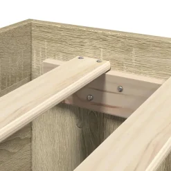 vidaXL Camas Y Accesorios-Estructura de cama sin colchón 200x200 cm